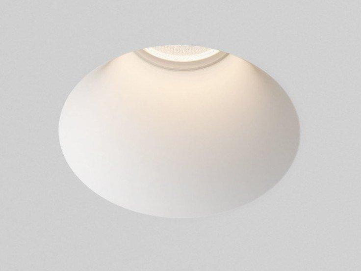 LED round recessed plaster spotlight | Blanco Round by Astro lighting