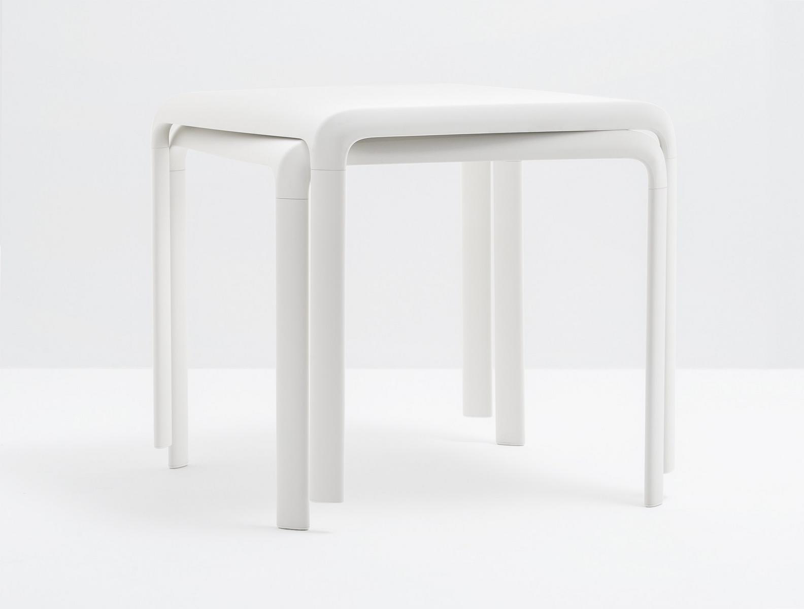 Stackable table | Snow 301 by Pedrali