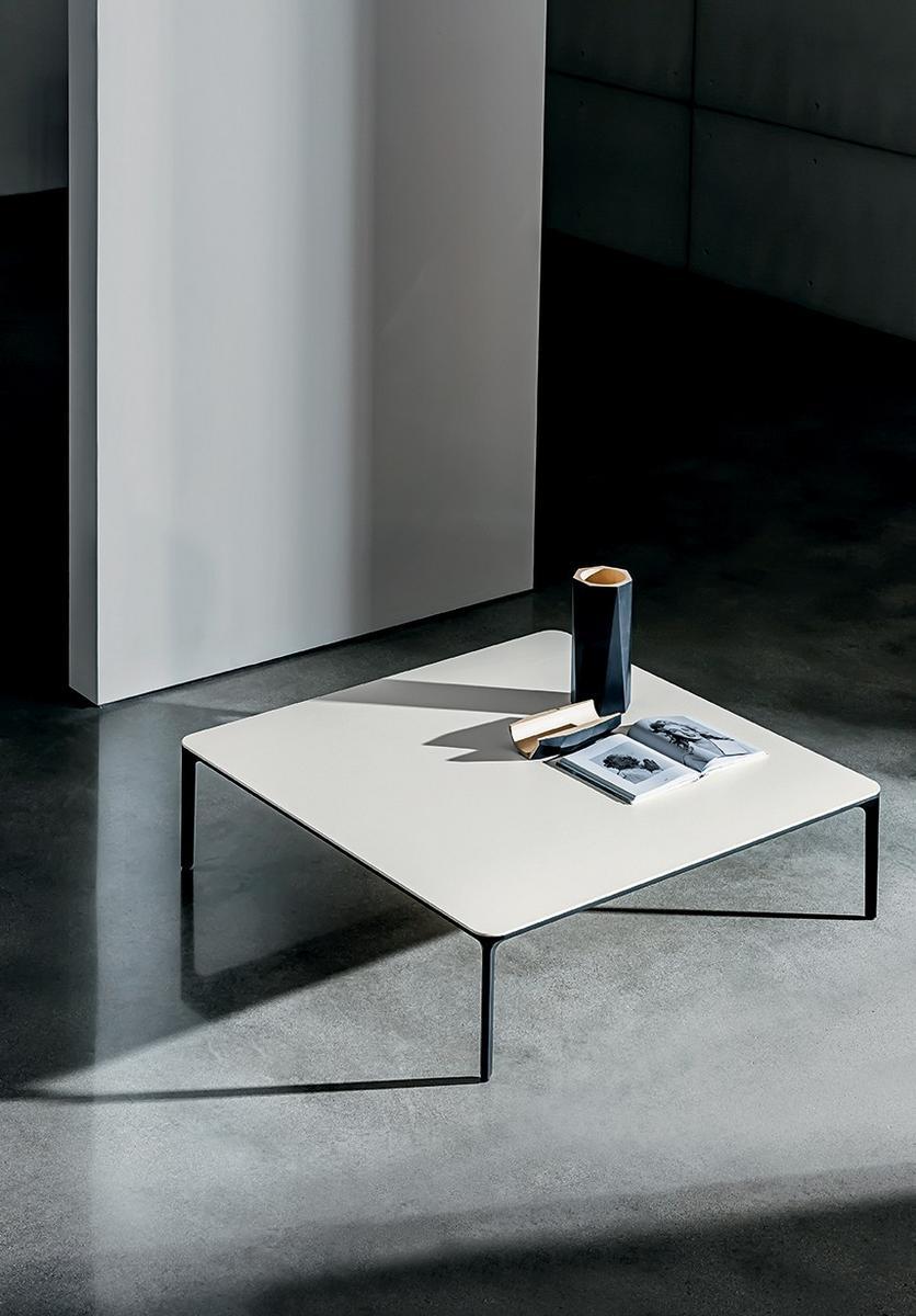 Rectangular ceramic coffee table | Slim by Sovet