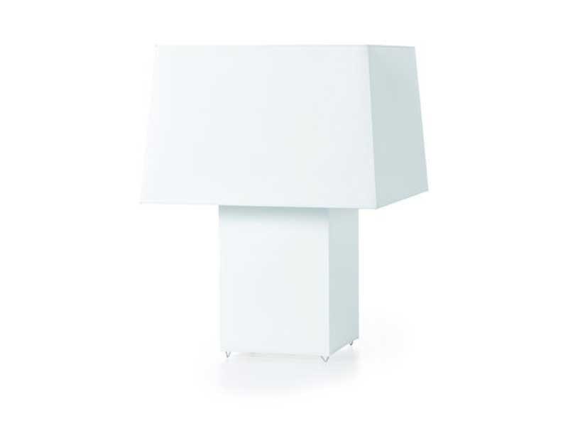 Steel table lamp | Double Square Light by Moooi