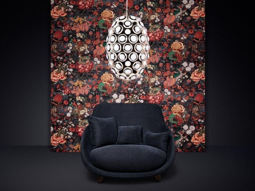 High-back fabric small sofa | Love Sofa by Moooi