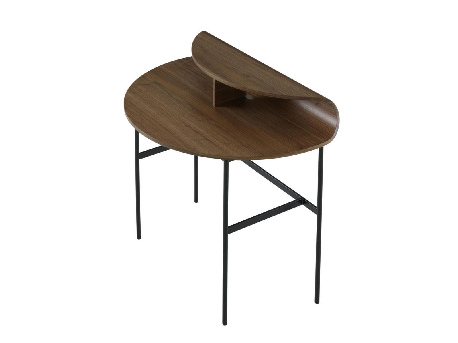 Steel and wood secretary desk | Roll by Ligne Roset