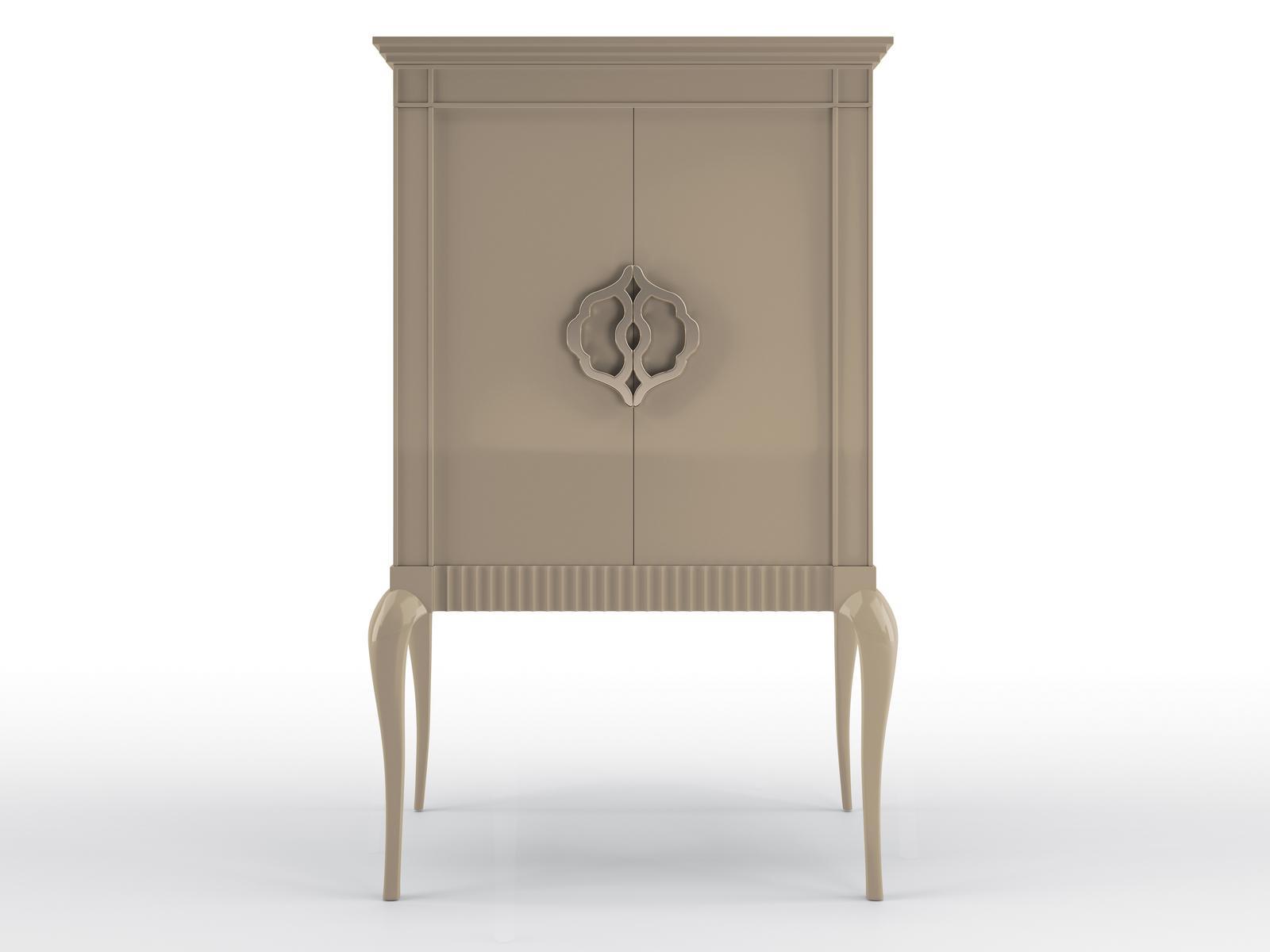Solid wood bar cabinet | Fritz by Bruno Zampa