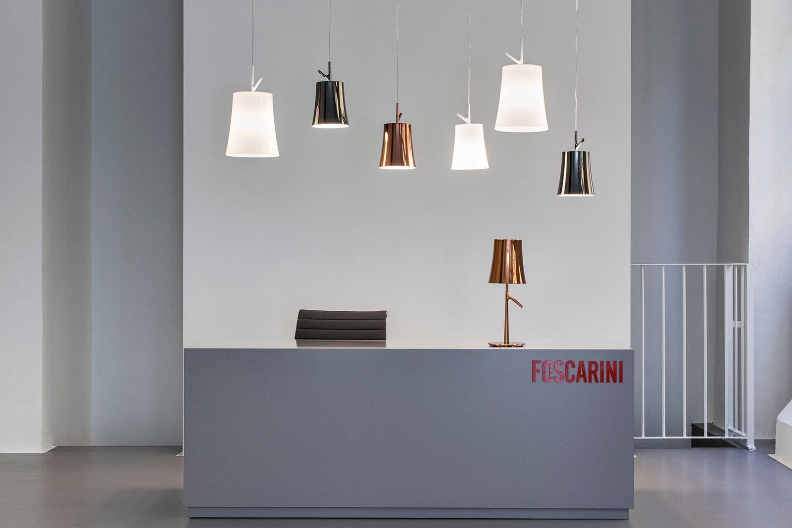 Acrylic pendant lamp | Birdie by Foscarini