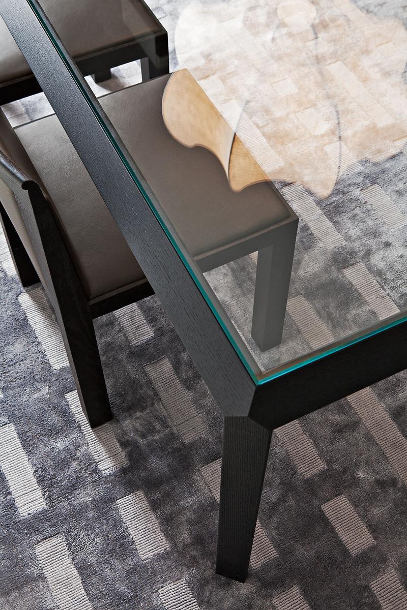 Upholstered wooden chair | Teatro by Molteni