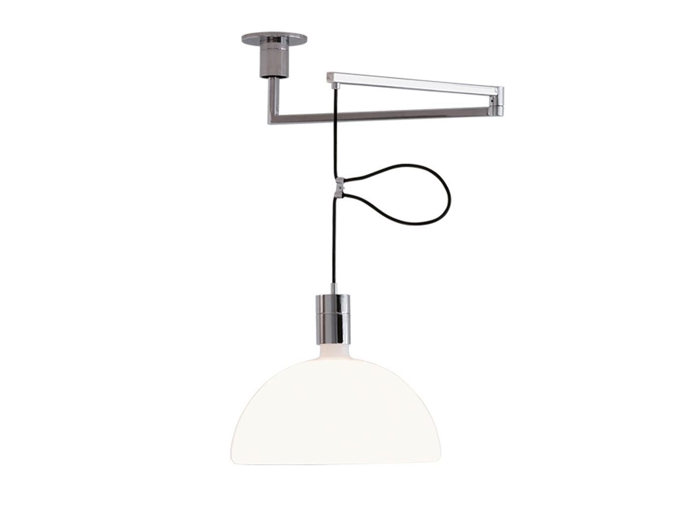 Swivel opal glass pendant lamp | As41c by Nemo