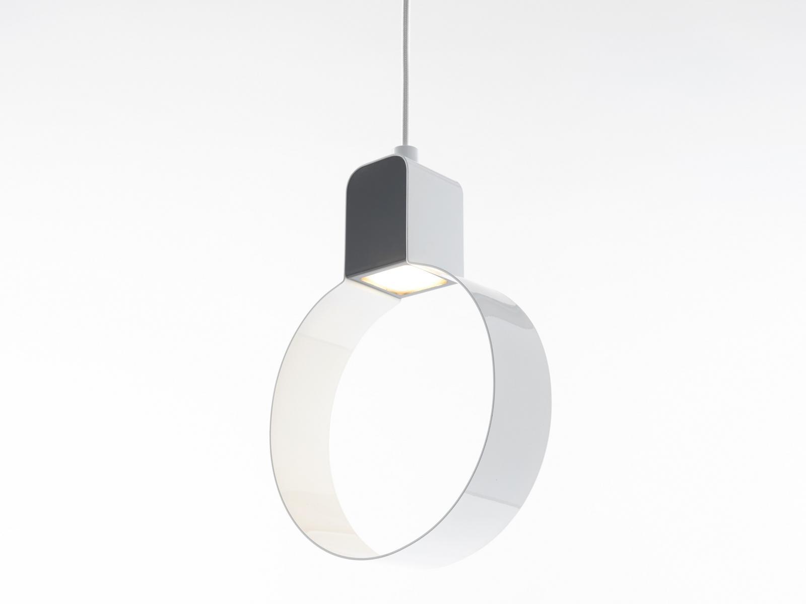 Direct light plate pendant lamp | Sonoluce by Zava