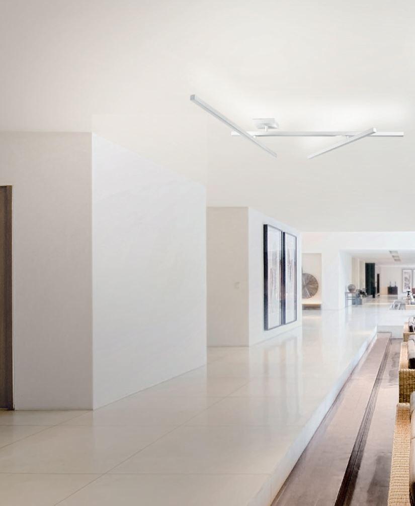 LED adjustable metal ceiling lamp | Carmen by Panzeri
