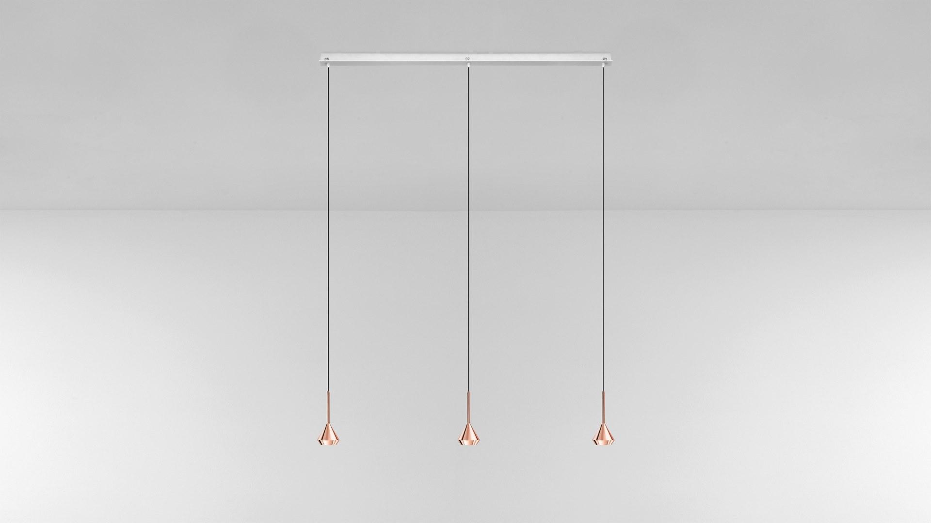 LED aluminium pendant lamp | Spin 3 Surface by Arkoslight