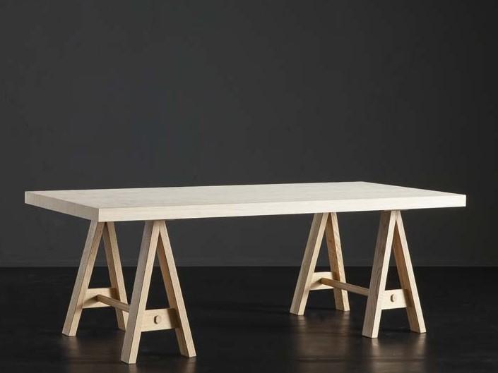 Rectangular wooden dining table | Nizza + Horse by Altacorte