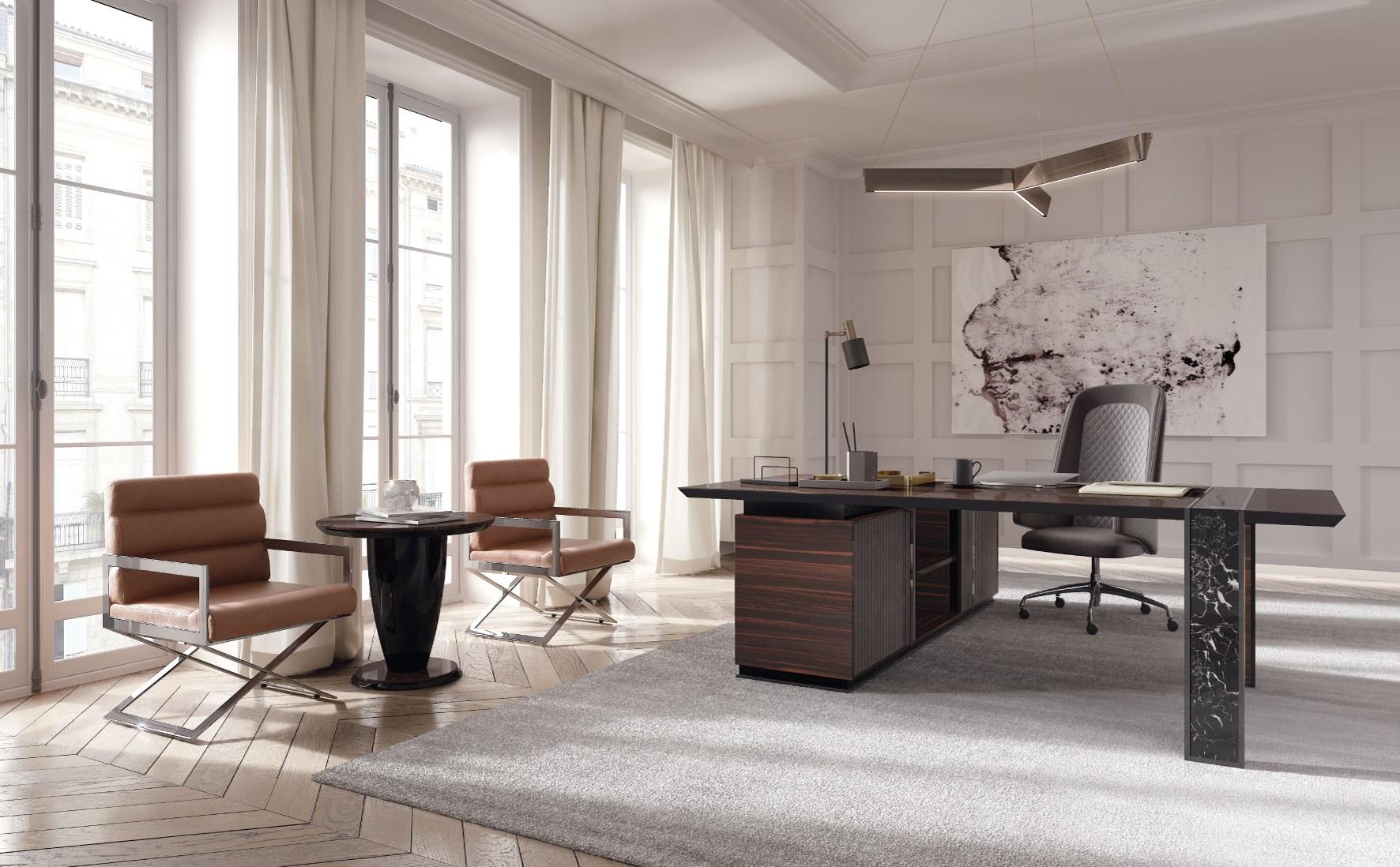 Round wooden coffee table | Kong S by Capital Collection