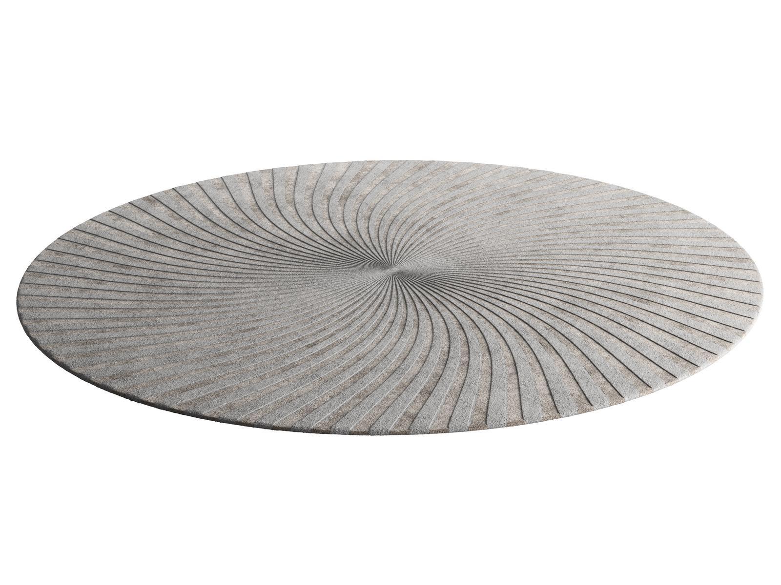 Rug with optical pattern | Vortex by Natuzzi Italia