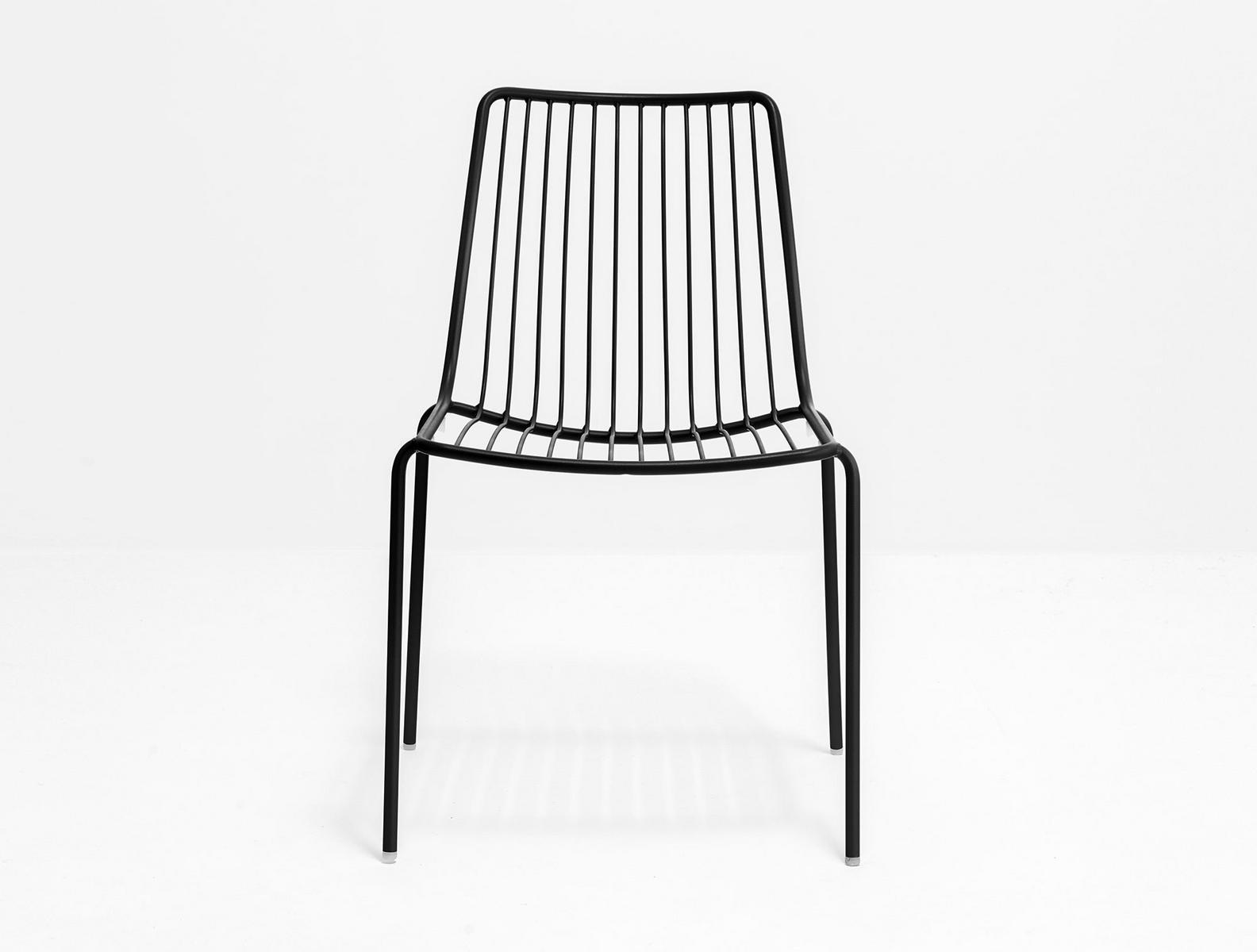 Stackable metal garden chair | Nolita 3651 by Pedrali