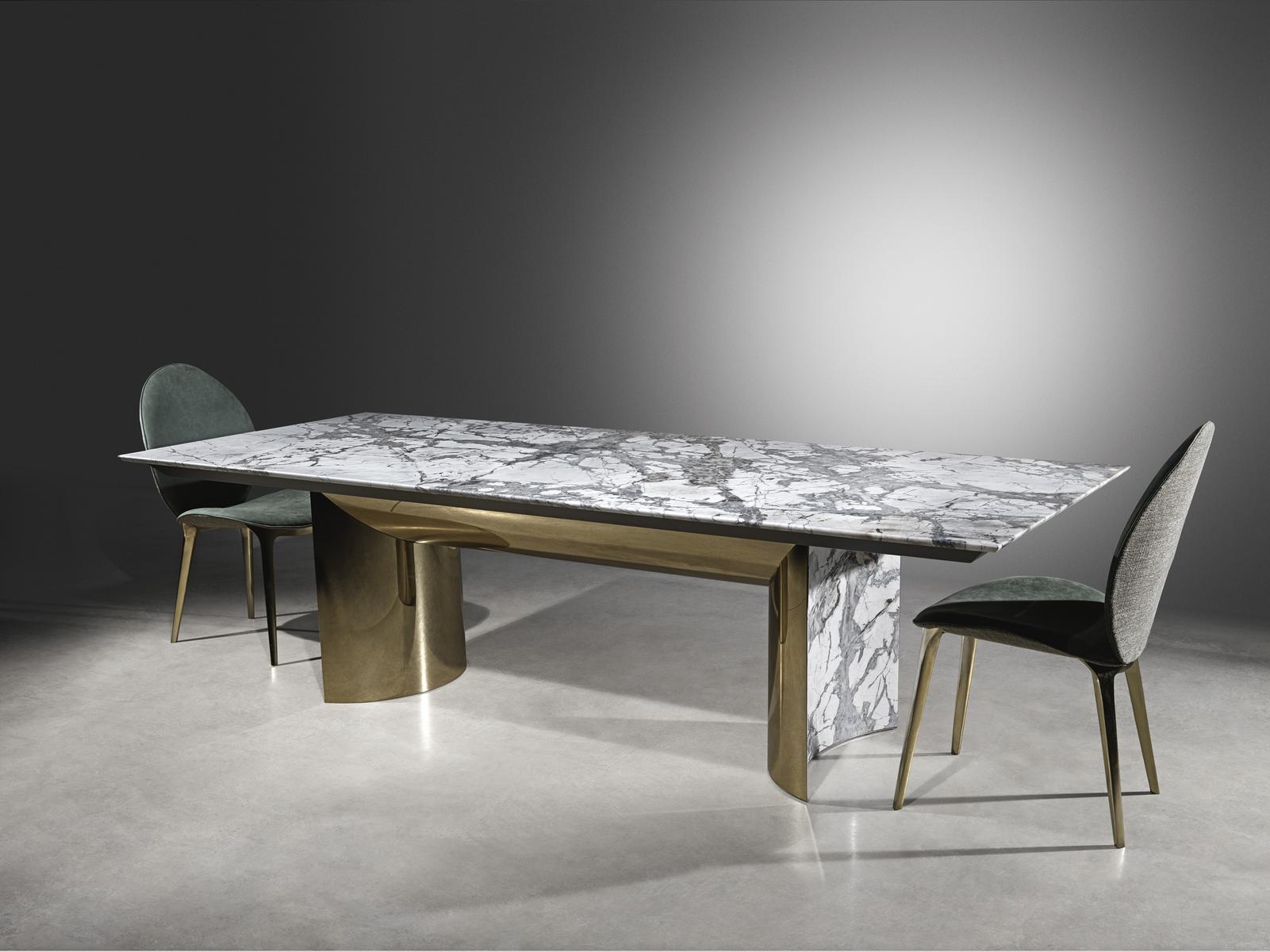 Upholstered fabric chair | Astrid by Visionnair