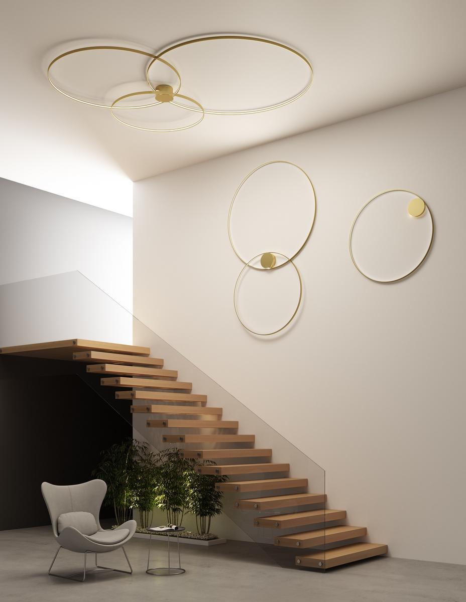 LED ceiling lamp | Rings by Zava