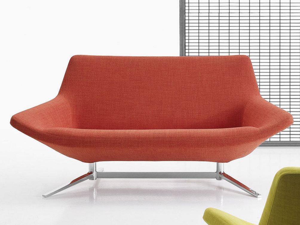 2 seater fabric sofa | Metropolitan '14 by B&B Italia