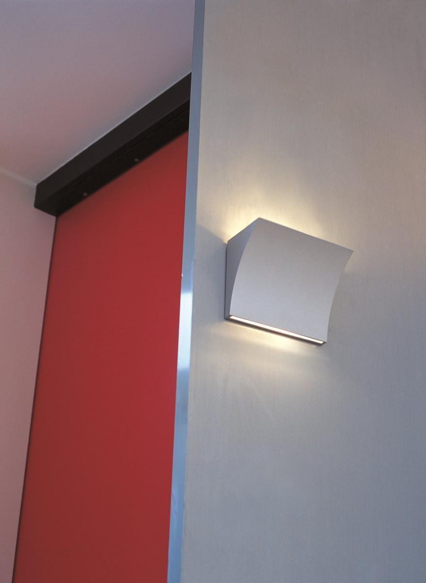LED direct-indirect light wall lamp | Pochette Up/down by Flos