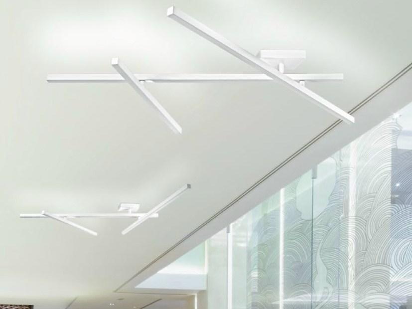 LED adjustable metal ceiling lamp | Carmen by Panzeri