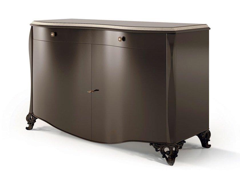 Wooden sideboard with doors and drawers | 6207 by Carpanese home