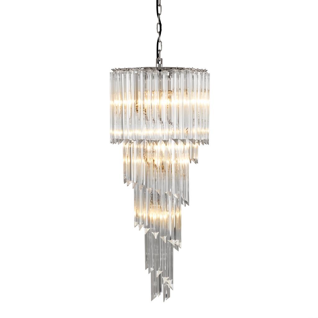 Glass pendant lamp | Trapani by Eichholtz