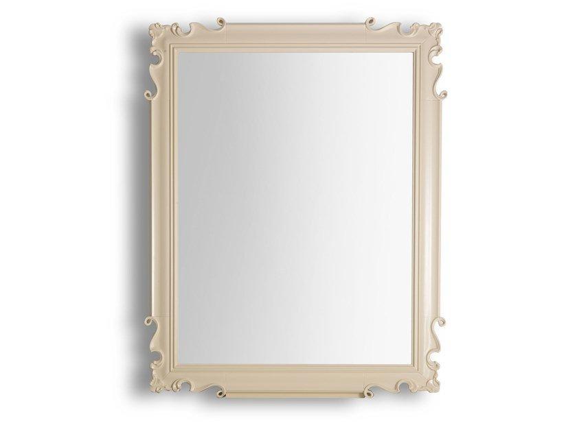 Framed solid wood mirror | Juliette by Corte Zari