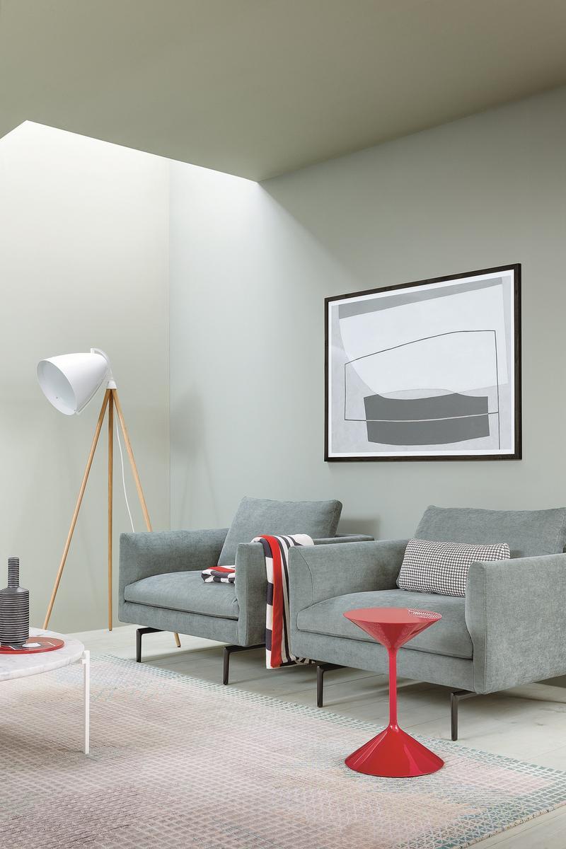 Round polyurethane coffee table | Tempo by Zanotta