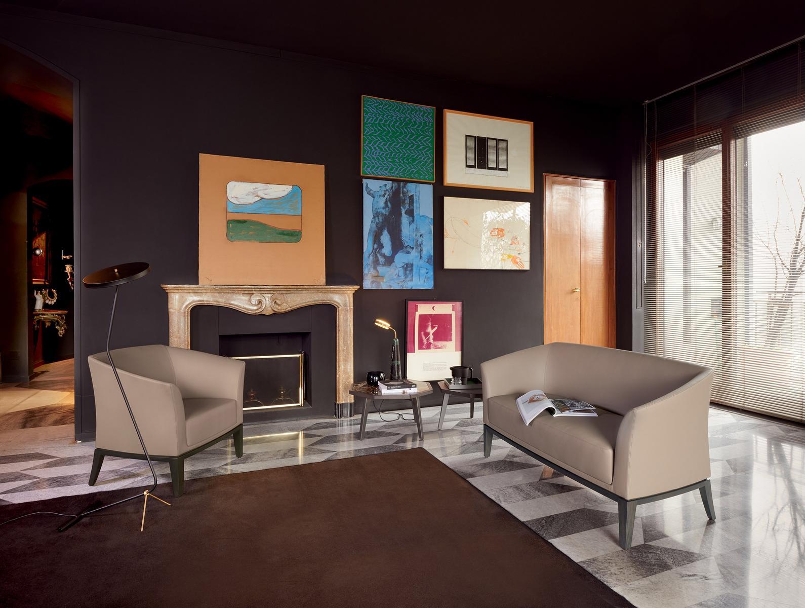 Octagonal marble coffee table | Otta by Potocco