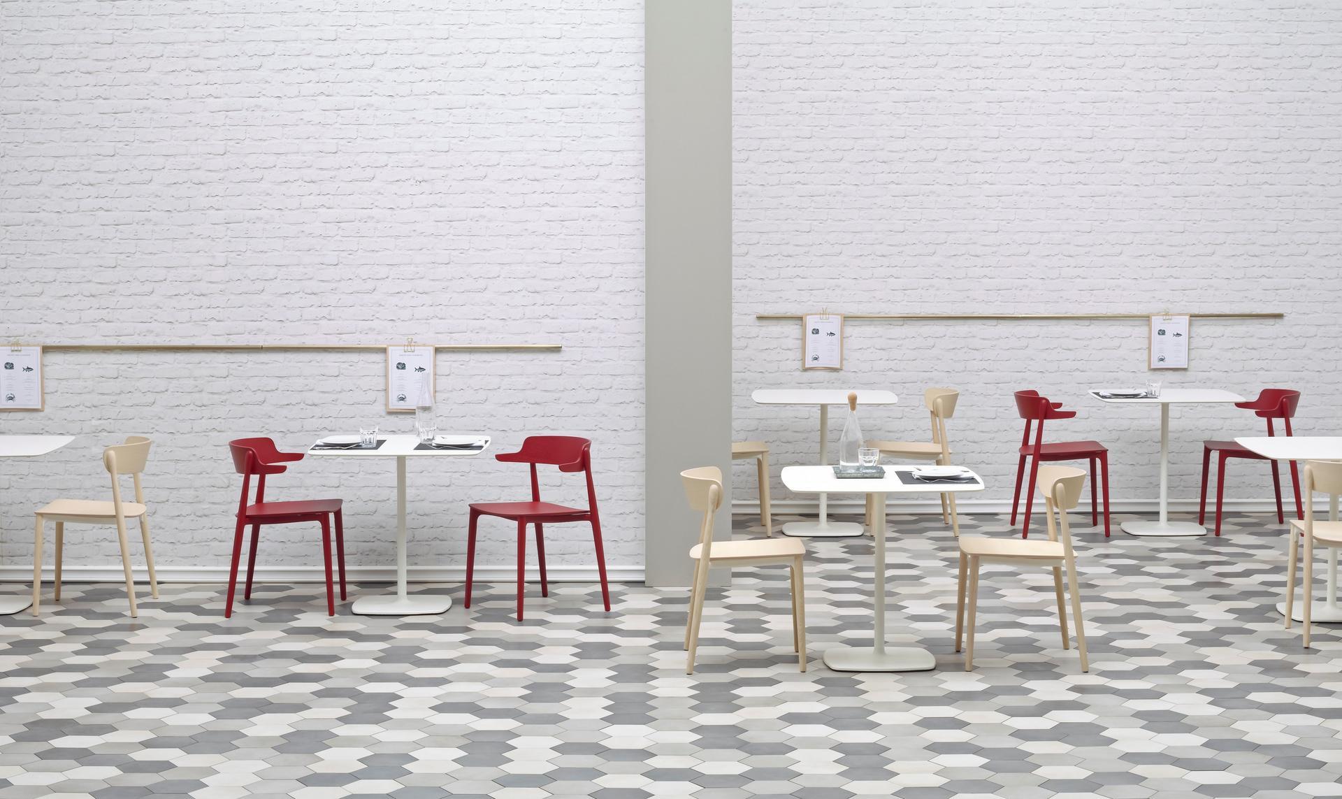 Ash restaurant chair | Nemea 2820 by Pedrali