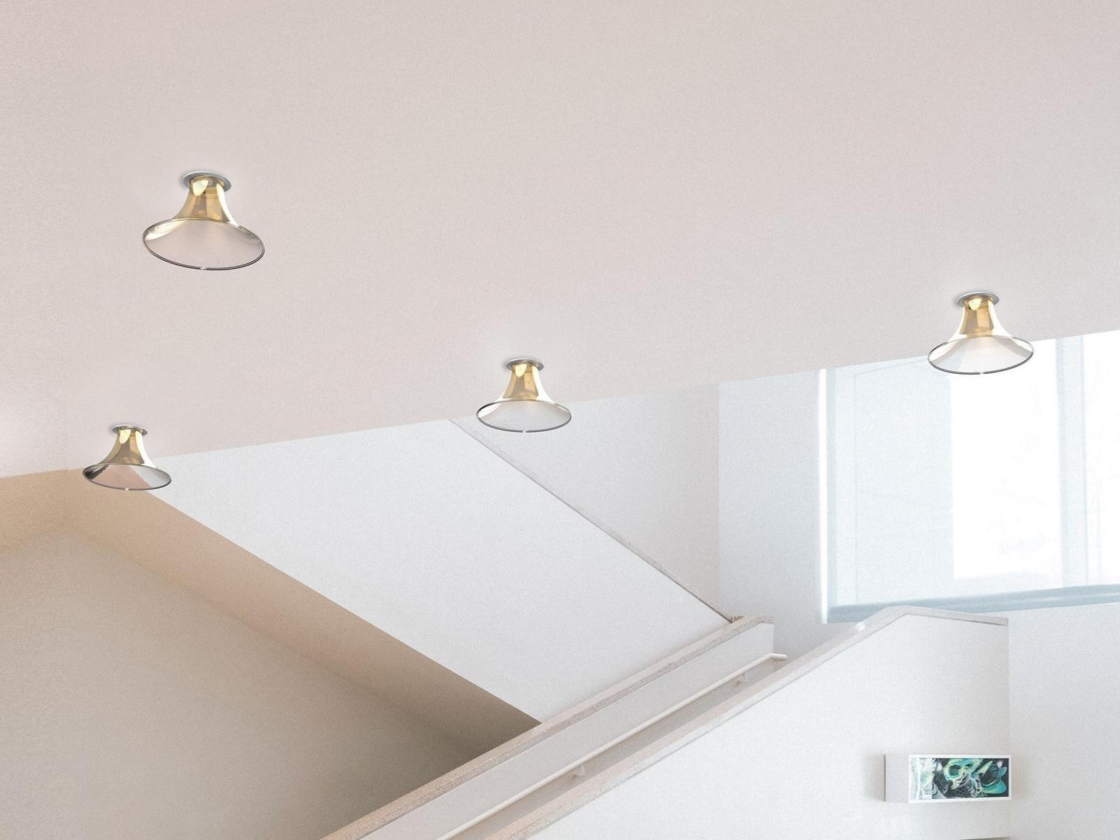 LED ceiling glass spotlight | Baffo 7026/f by Italamp