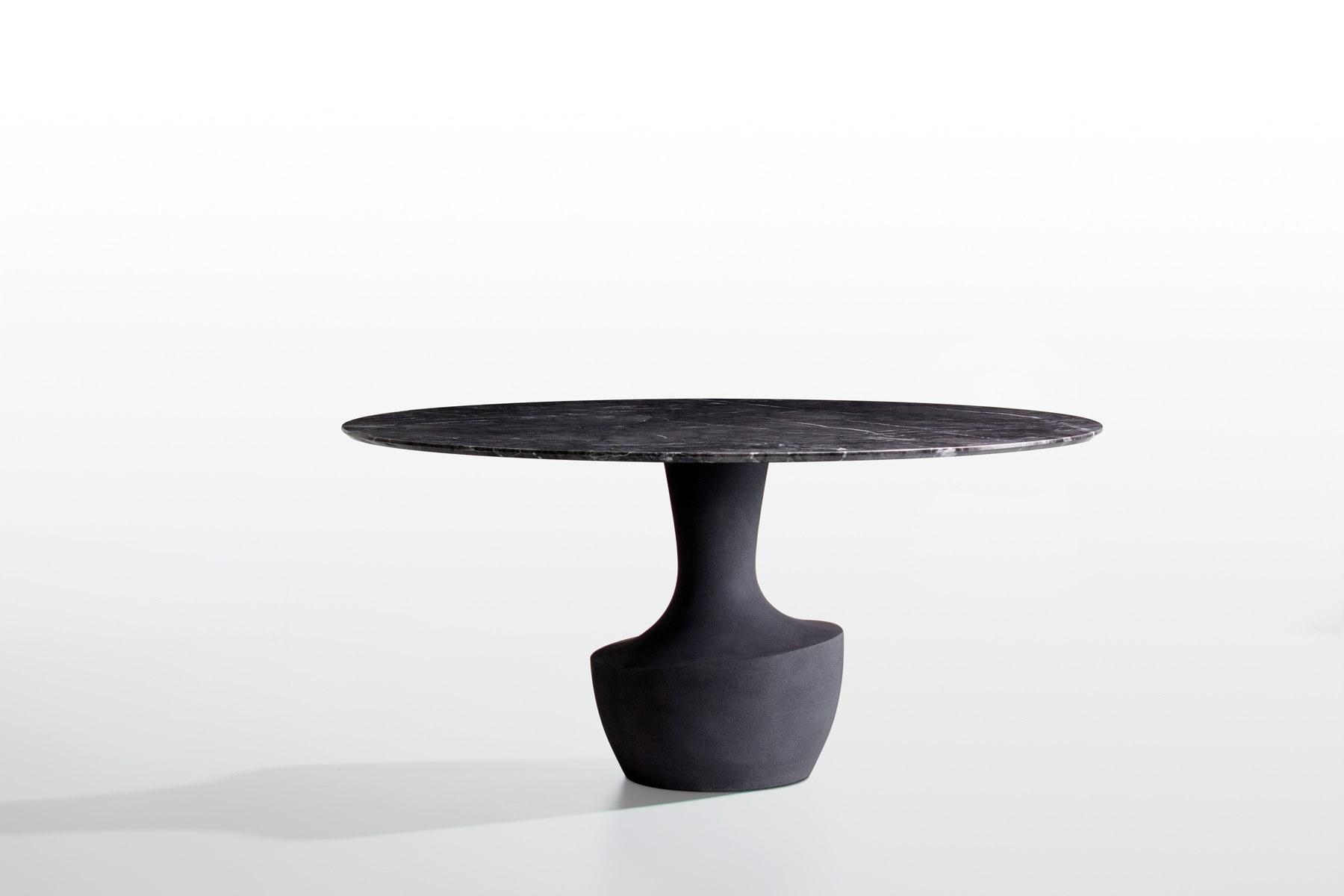 Round marble table | Anfora by Potocco