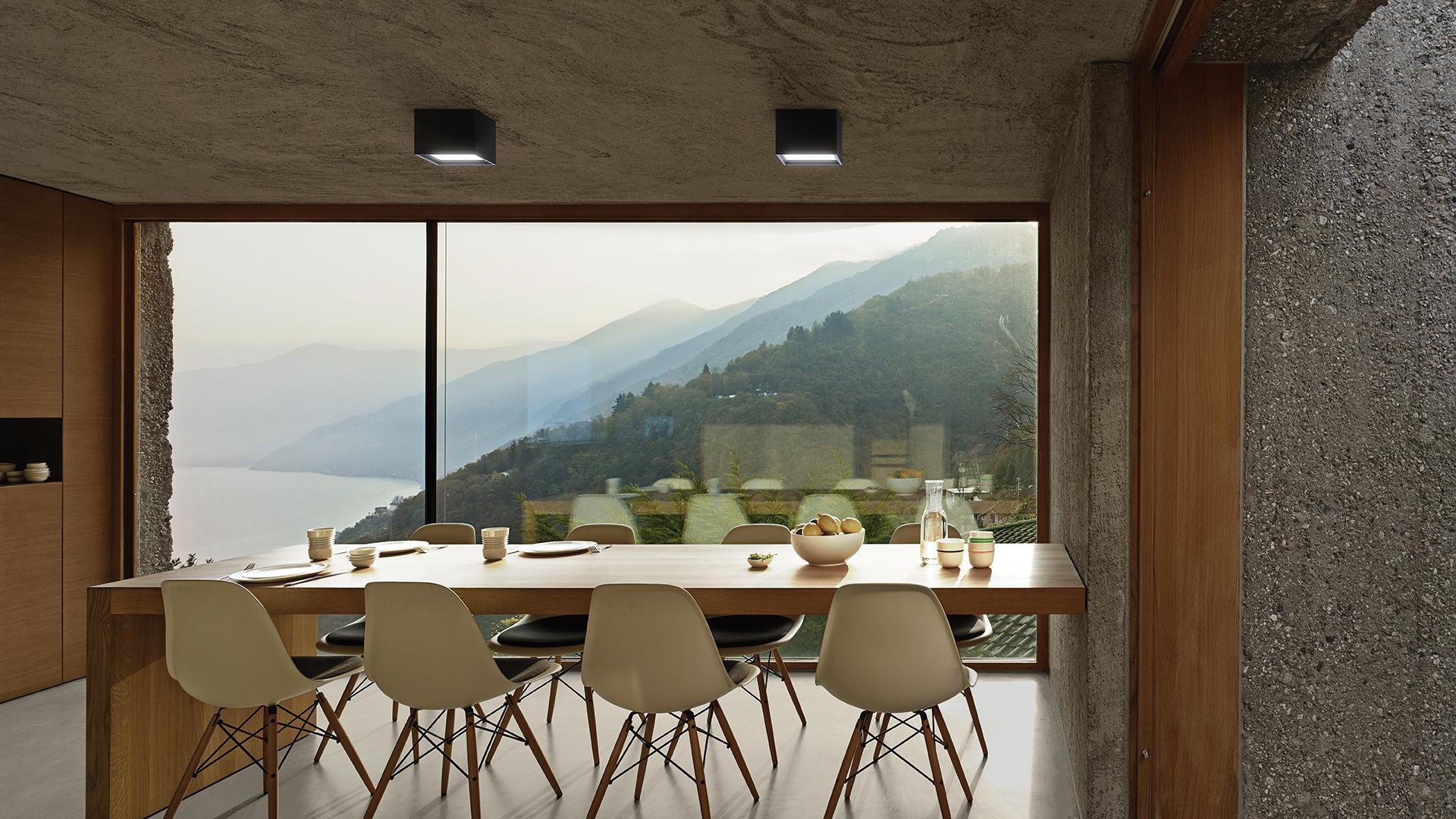 LED aluminium ceiling lamp | Block by Arkoslight