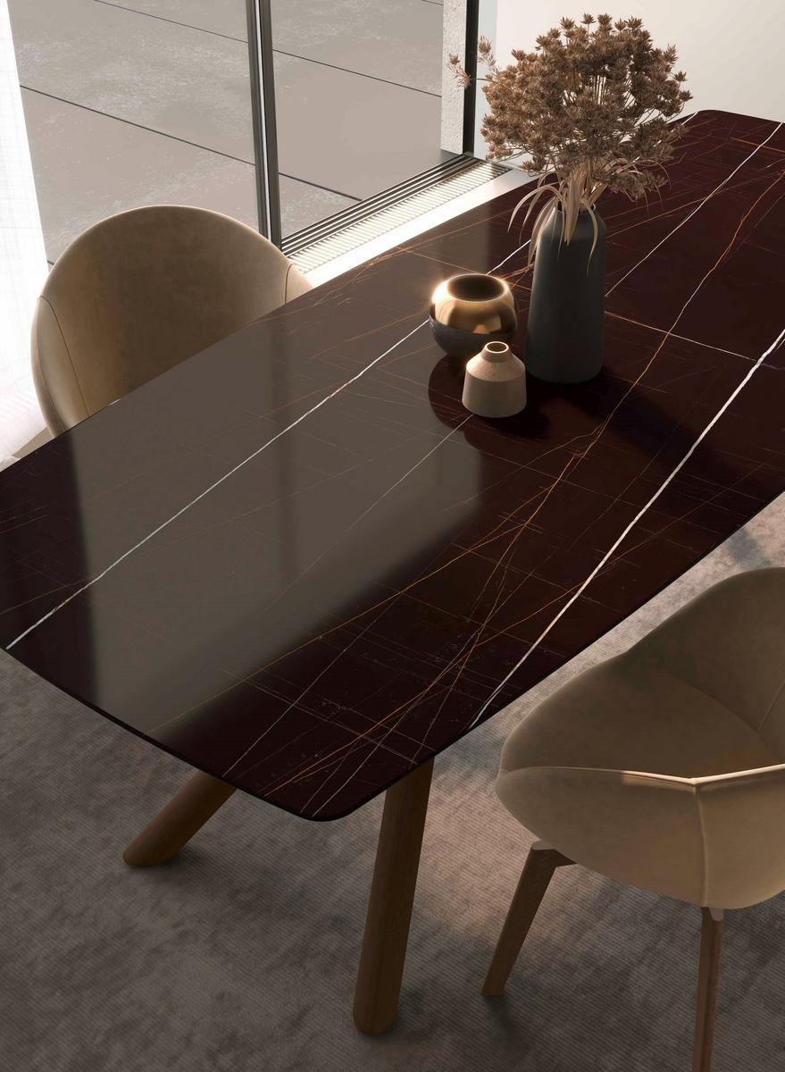 Rectangular wooden dining table | Apollo by Olivieri