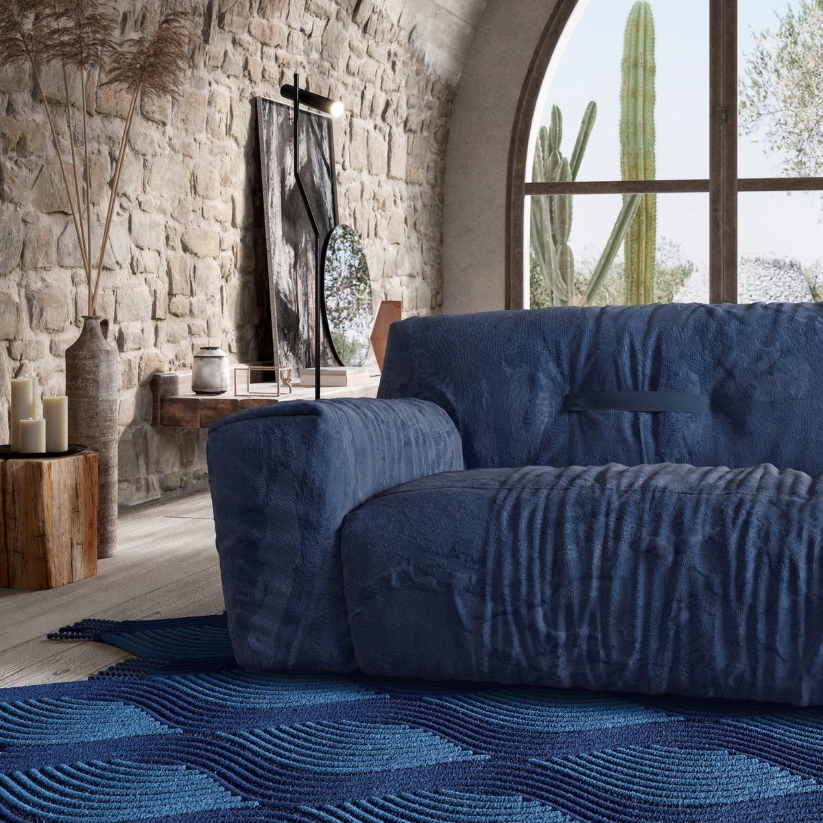 ARGO 3 seater fabric sofa