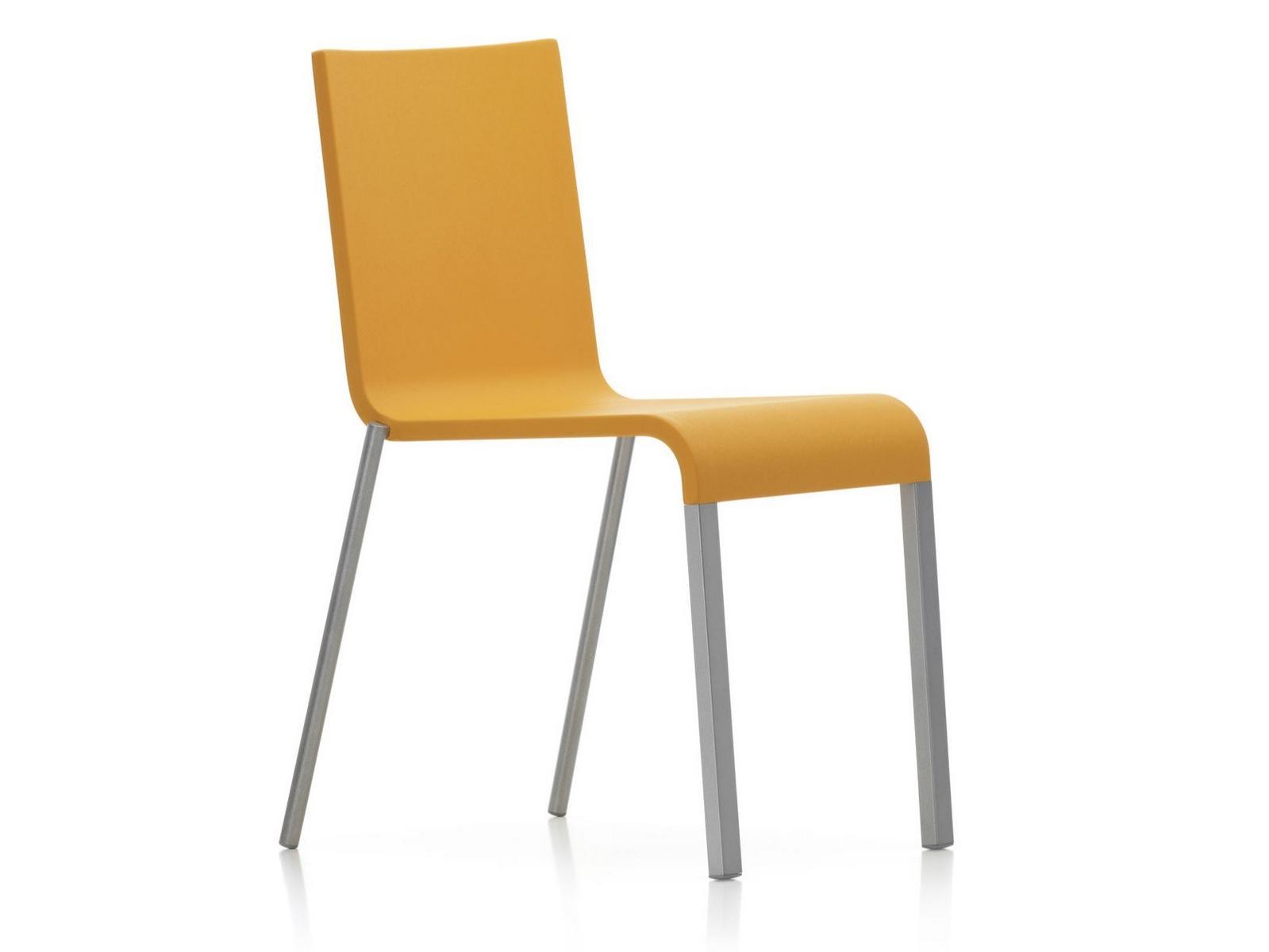 Stackable polyurethane chair | 0.03 by Vitra