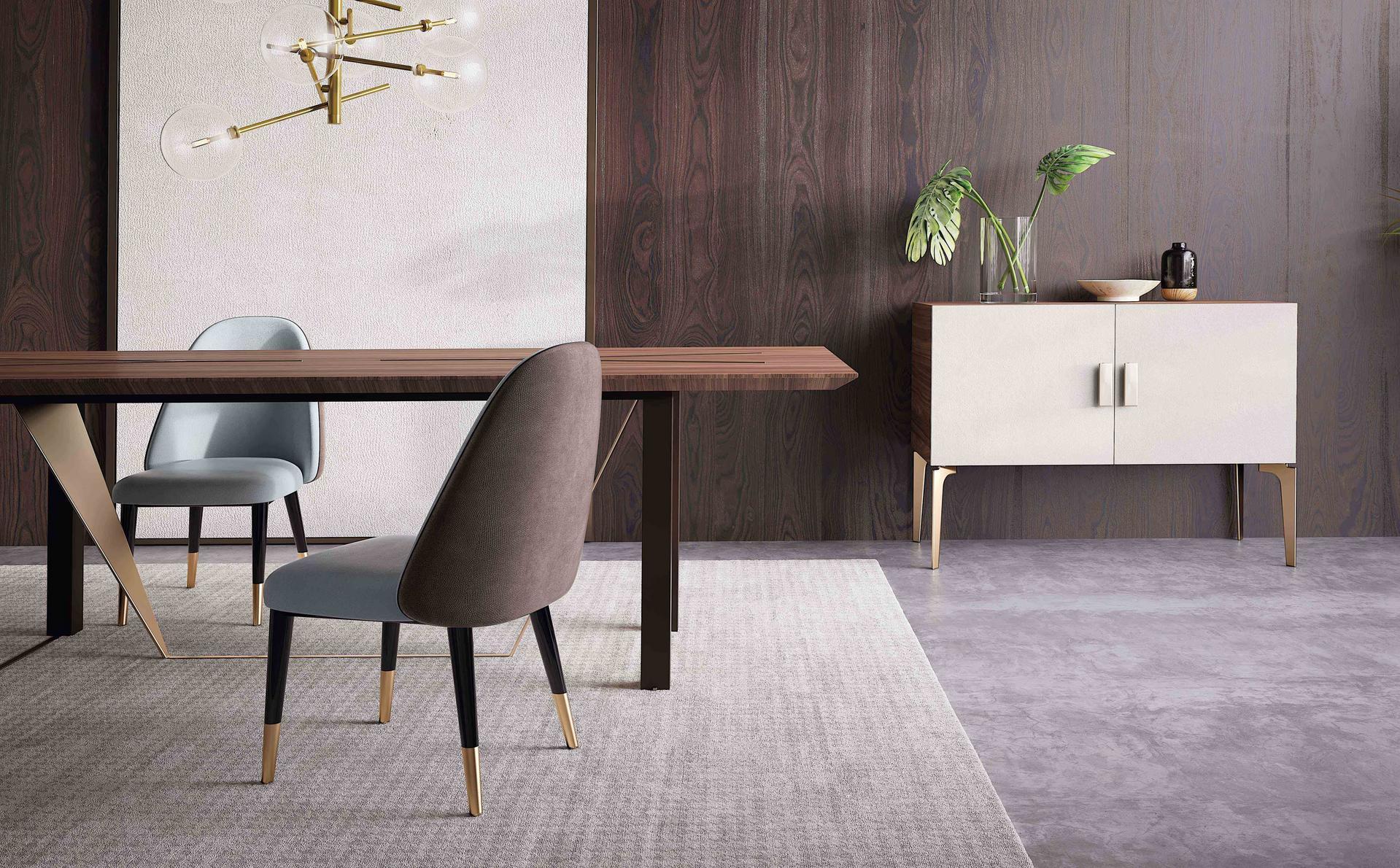 Rectangular wooden dining table | Prisma by Capital Collection