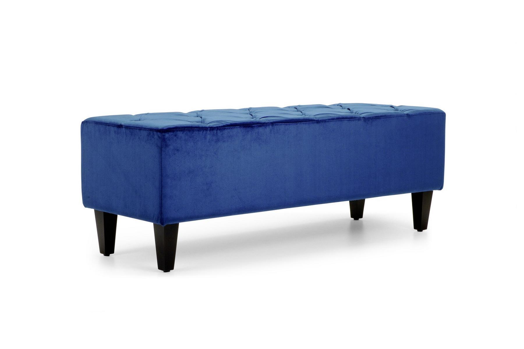 Tufted upholstered fabric bench | Megh by Domingo salotti