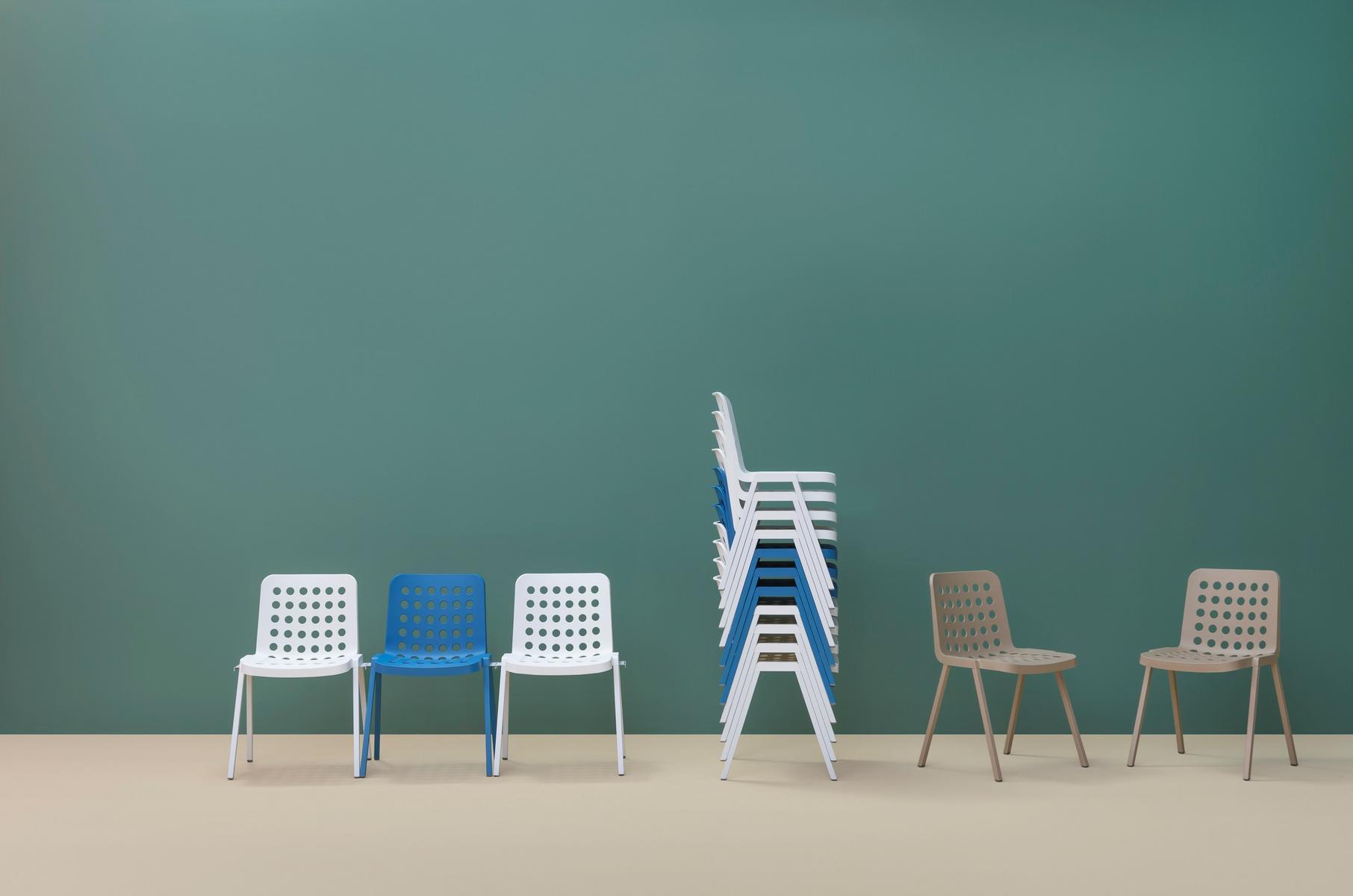 Polypropylene chair | Koi-booki 370 by Pedrali
