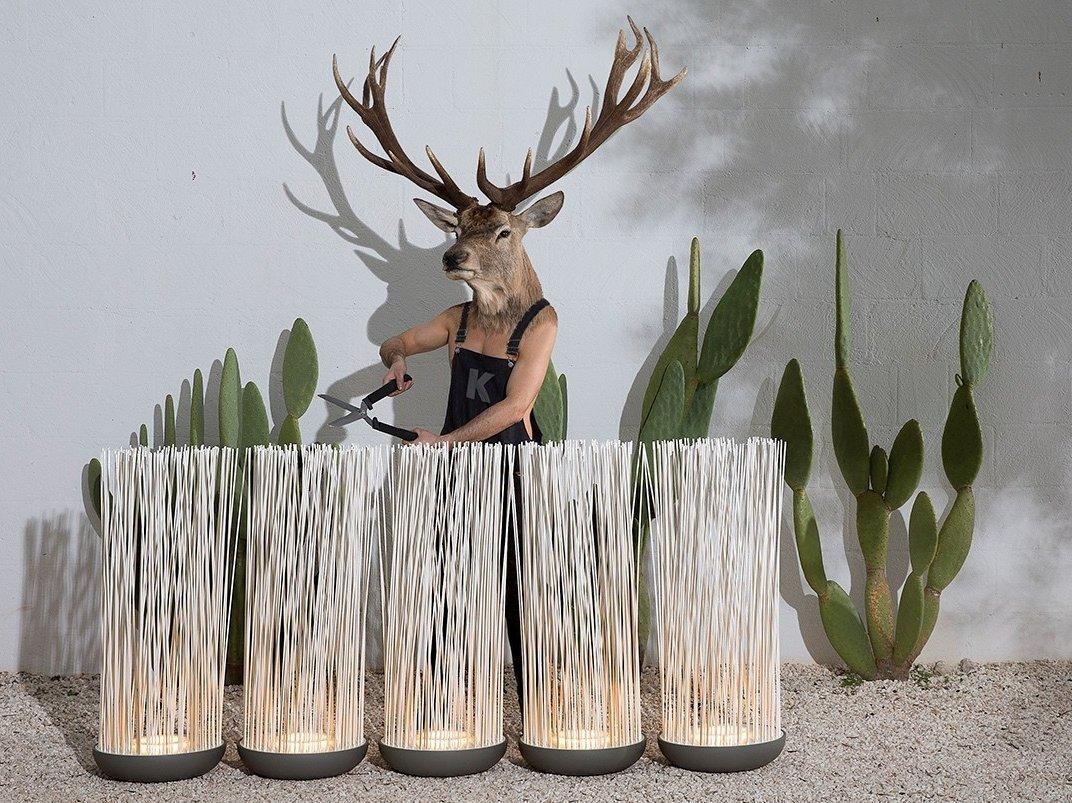 PVC floor lamp | Don’t Touch by Karman