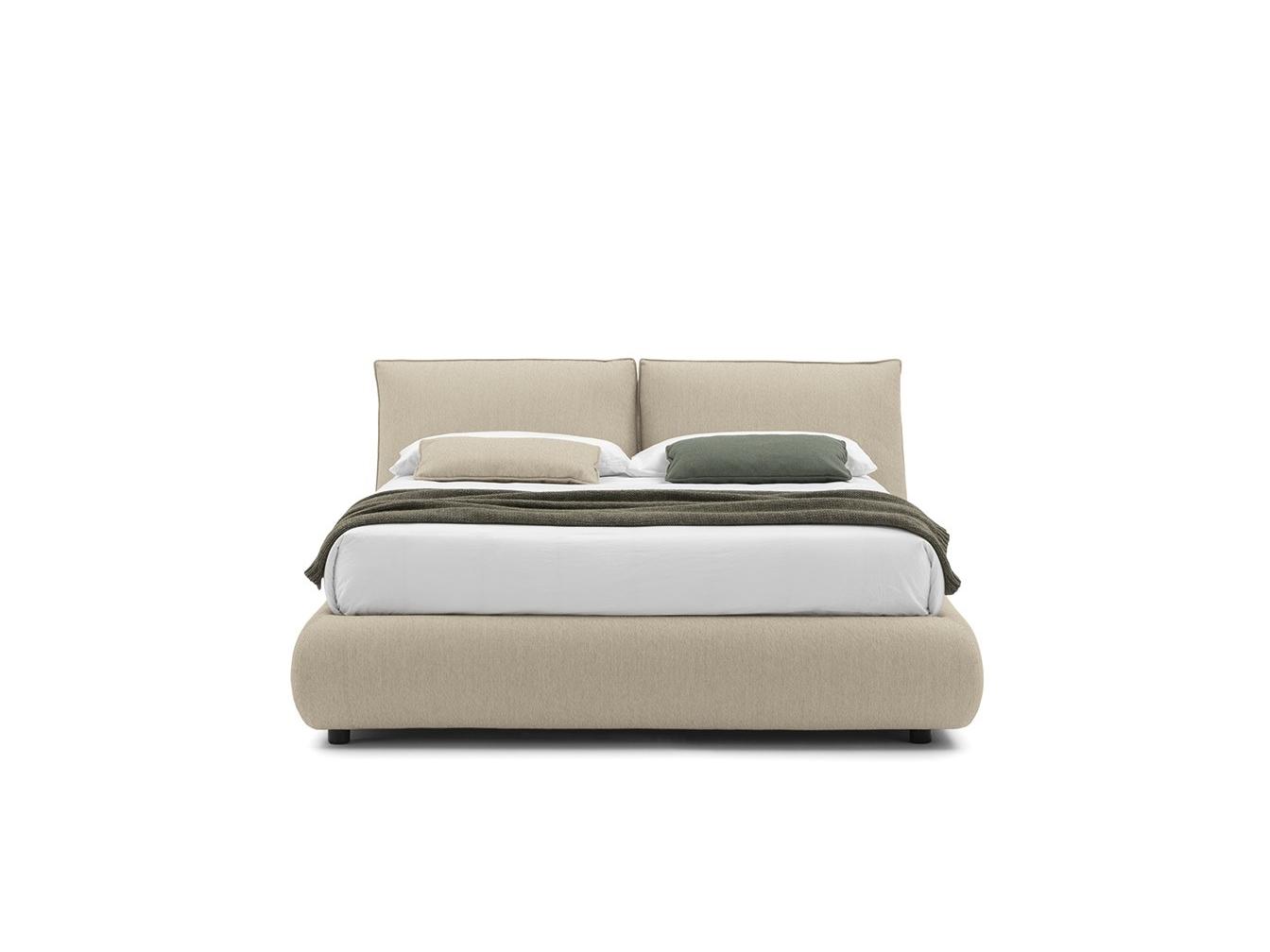 Upholstered storage bed | Venus by Bolzan letti
