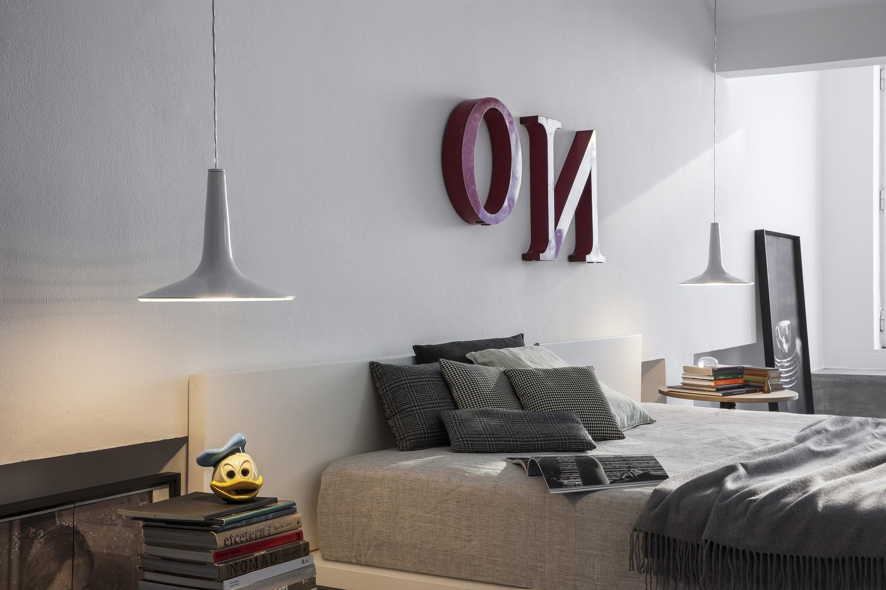 Direct light aluminium pendant lamp | Kin - 479 by Oluce