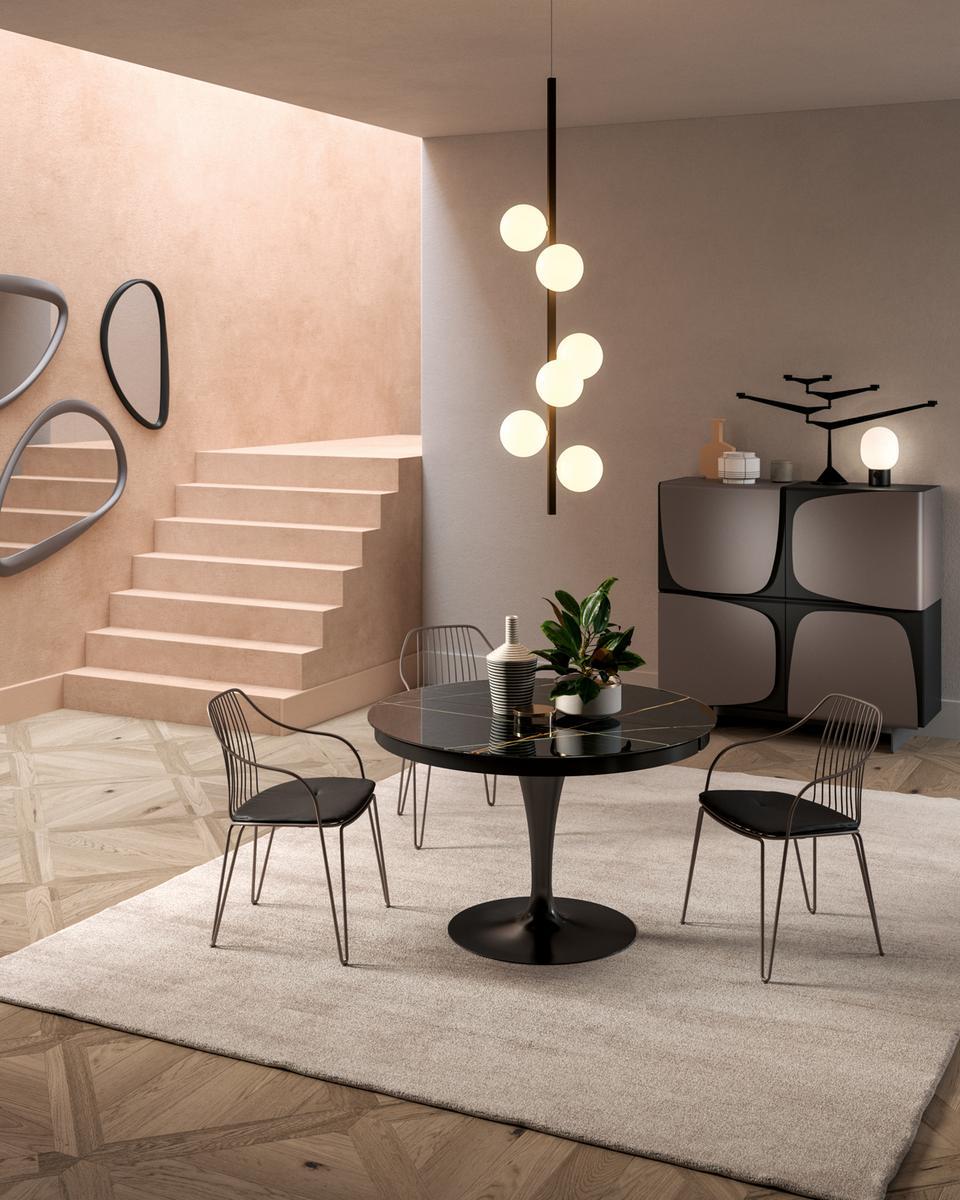 Wall-mounted framed mirror | Soho by Ozzio Italia