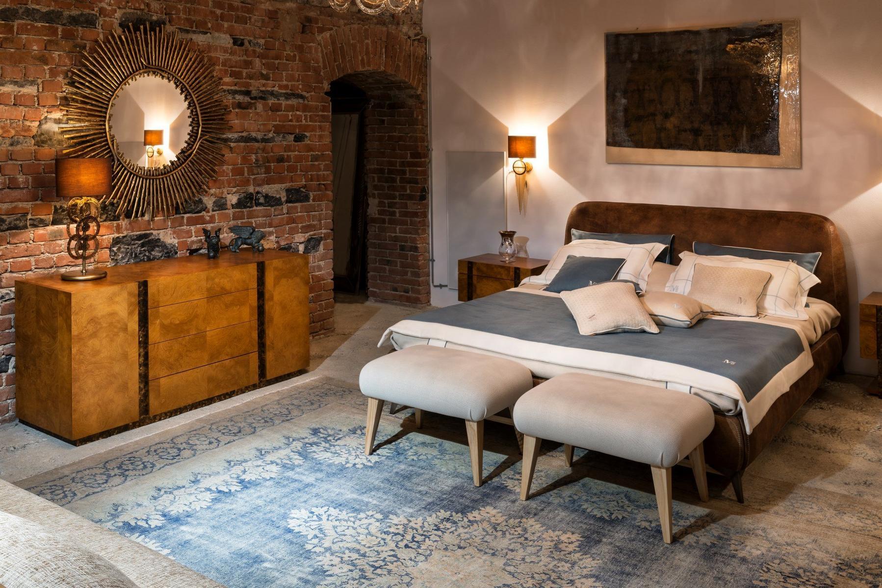 Leather bed | Baruffa by Mantellassi 1926