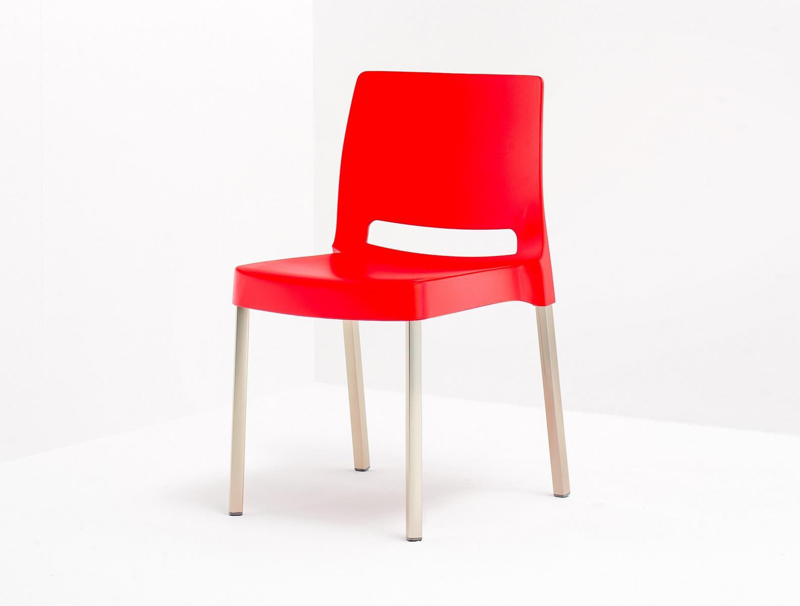 Stackable polypropylene chair | Joi by Pedrali