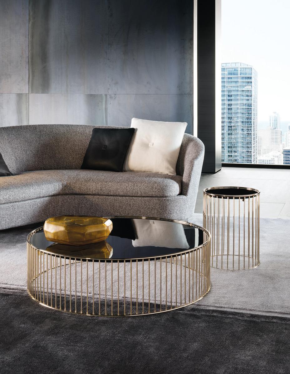 Coffee table | Caulfield Gold by Minotti
