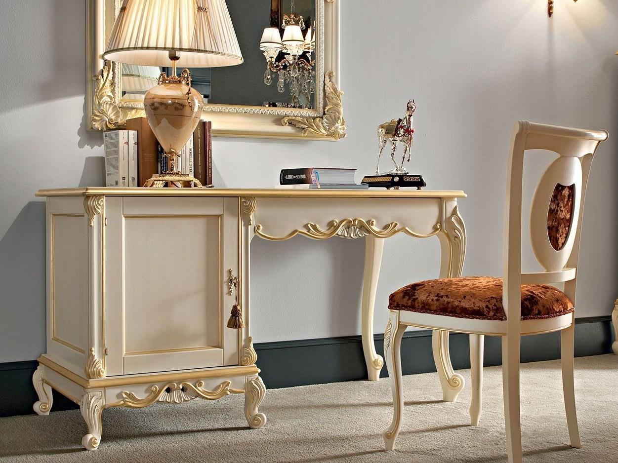 Solid wood writing desk | 12212 by Modenese Gastone