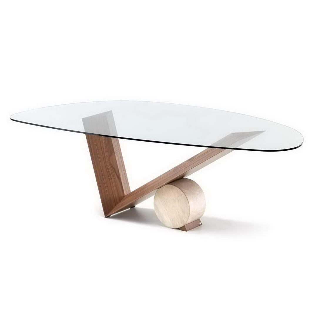 Oval stone table | Valentino by Cattelan Italia