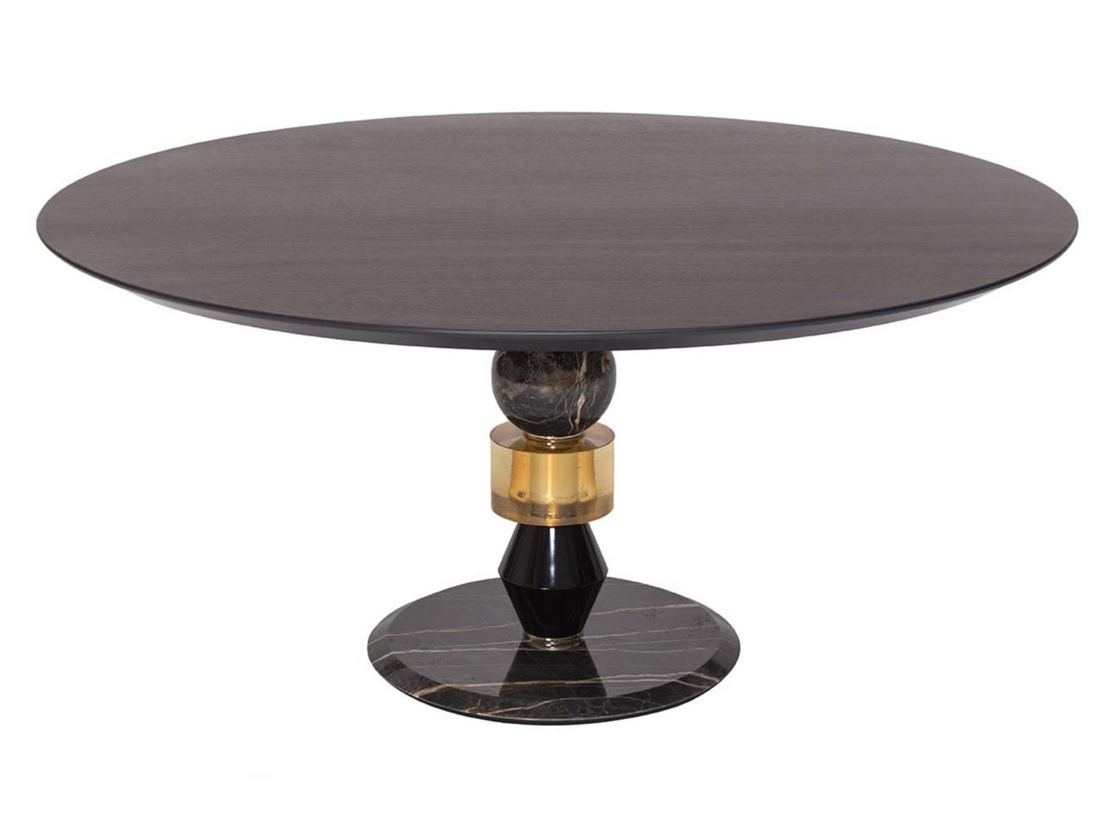 Round wooden table | Pandora by Tonin Casa
