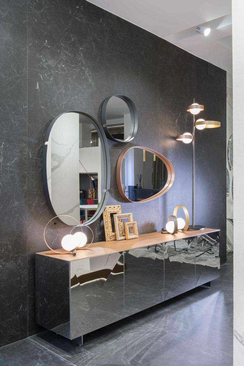 Metal floor lamp | Bubble Pt by Riflessi