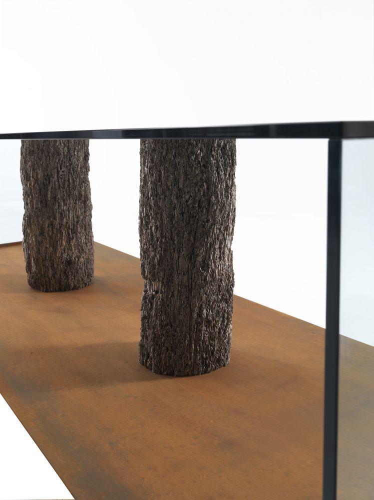 Rectangular veneer table | Laguna by Riva 1920