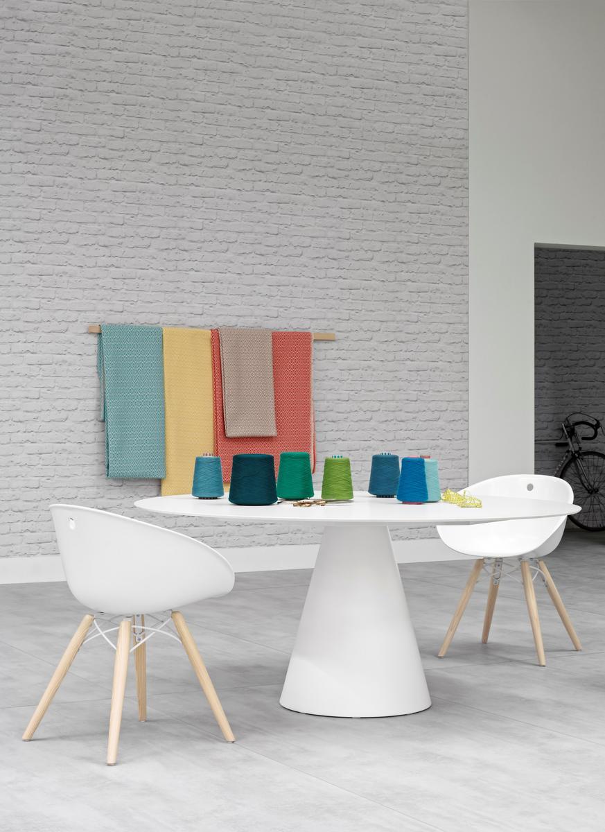 Rocking technopolymer easy chair | Gliss Swing 350 by Pedrali